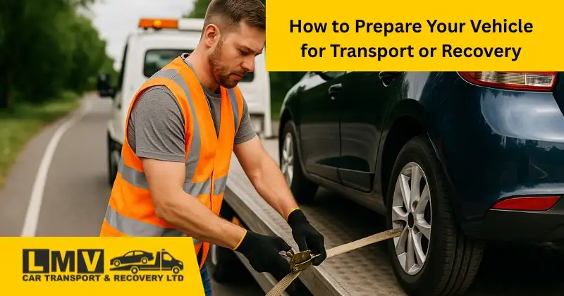 Prepare Your Vehicle for Recovery or Transport