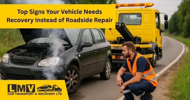 Top Signs Your Vehicle Needs Recovery Not Repair